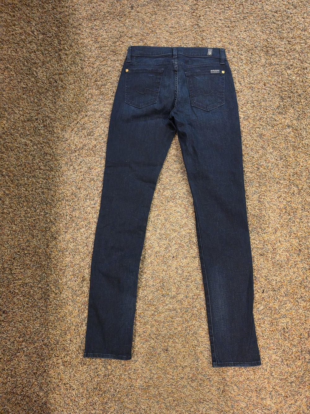 2 Pair Women Seven For All Mankind Denim Jeans Size 26 Perfect Condition - Picture 7 of 7